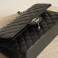 CHANEL CLASSIC MEDIUM DOUBLE FLAP | BLACK