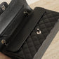 CHANEL CLASSIC MEDIUM DOUBLE FLAP | BLACK