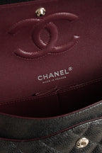 CHANEL CLASSIC MEDIUM DOUBLE FLAP | BLACK