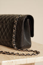 CHANEL CLASSIC MEDIUM DOUBLE FLAP | BLACK