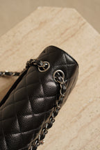 CHANEL CLASSIC MEDIUM DOUBLE FLAP | BLACK