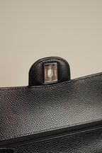 CHANEL CLASSIC MEDIUM DOUBLE FLAP | BLACK