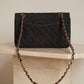 CHANEL CLASSIC MEDIUM DOUBLE FLAP | BLACK DENIM