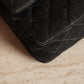 CHANEL CLASSIC MEDIUM DOUBLE FLAP | BLACK DENIM