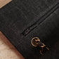 CHANEL CLASSIC MEDIUM DOUBLE FLAP | BLACK DENIM