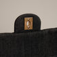 CHANEL CLASSIC MEDIUM DOUBLE FLAP | BLACK DENIM