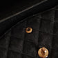 CHANEL CLASSIC MEDIUM DOUBLE FLAP | BLACK DENIM