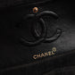 CHANEL CLASSIC MEDIUM DOUBLE FLAP | BLACK DENIM