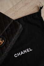 CHANEL CLASSIC MEDIUM DOUBLE FLAP | BLACK DENIM