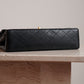 CHANEL CLASSIC MEDIUM DOUBLE FLAP | BLACK