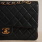 CHANEL CLASSIC MEDIUM DOUBLE FLAP | BLACK