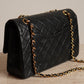 CHANEL CLASSIC MEDIUM DOUBLE FLAP | BLACK