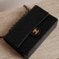 CHANEL CLASSIC MEDIUM DOUBLE FLAP | BLACK