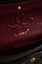 CHANEL CLASSIC MEDIUM DOUBLE FLAP | BLACK