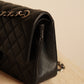 CHANEL CLASSIC MEDIUM DOUBLE FLAP | BLACK