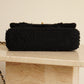 CHANEL CLASSIC MEDIUM DOUBLE FLAP | BLACK TWEED PATCHWORK