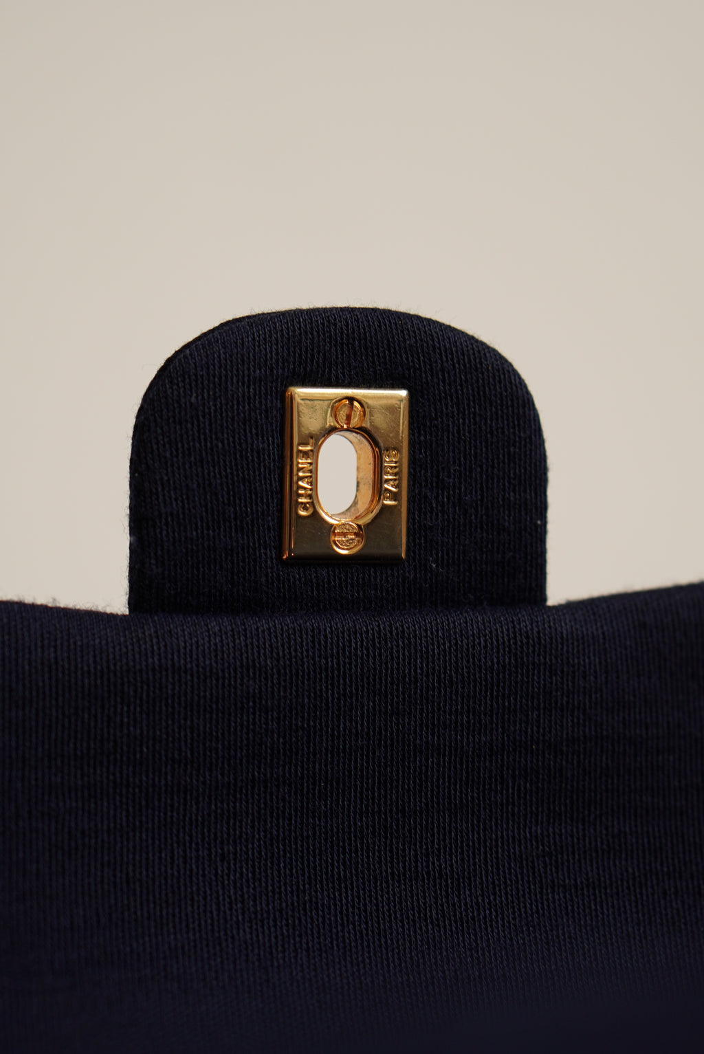 CHANEL CLASSIC MEDIUM DOUBLE FLAP | NAVY BLUE