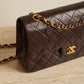 CHANEL CLASSIC MEDIUM DOUBLE FLAP | BROWN