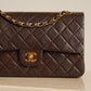 CHANEL CLASSIC MEDIUM DOUBLE FLAP | BROWN