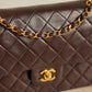 CHANEL CLASSIC MEDIUM DOUBLE FLAP | BROWN