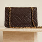 CHANEL CLASSIC MEDIUM DOUBLE FLAP | BROWN
