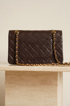 CHANEL CLASSIC MEDIUM DOUBLE FLAP | BROWN