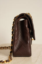 CHANEL CLASSIC MEDIUM DOUBLE FLAP | BROWN