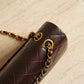 CHANEL CLASSIC MEDIUM DOUBLE FLAP | BROWN
