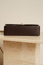 CHANEL CLASSIC MEDIUM DOUBLE FLAP | BROWN