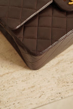 CHANEL CLASSIC MEDIUM DOUBLE FLAP | BROWN