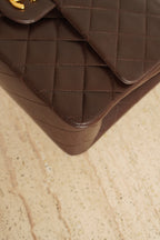 CHANEL CLASSIC MEDIUM DOUBLE FLAP | BROWN