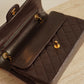 CHANEL CLASSIC MEDIUM DOUBLE FLAP | BROWN