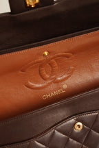 CHANEL CLASSIC MEDIUM DOUBLE FLAP | BROWN