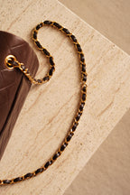CHANEL CLASSIC MEDIUM DOUBLE FLAP | BROWN