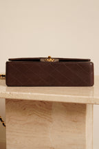CHANEL CLASSIC MEDIUM DOUBLE FLAP | BROWN