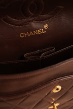 CHANEL CLASSIC MEDIUM DOUBLE FLAP | BROWN