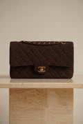 CHANEL CLASSIC MEDIUM DOUBLE FLAP | BROWN