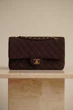 CHANEL CLASSIC MEDIUM DOUBLE FLAP | BROWN