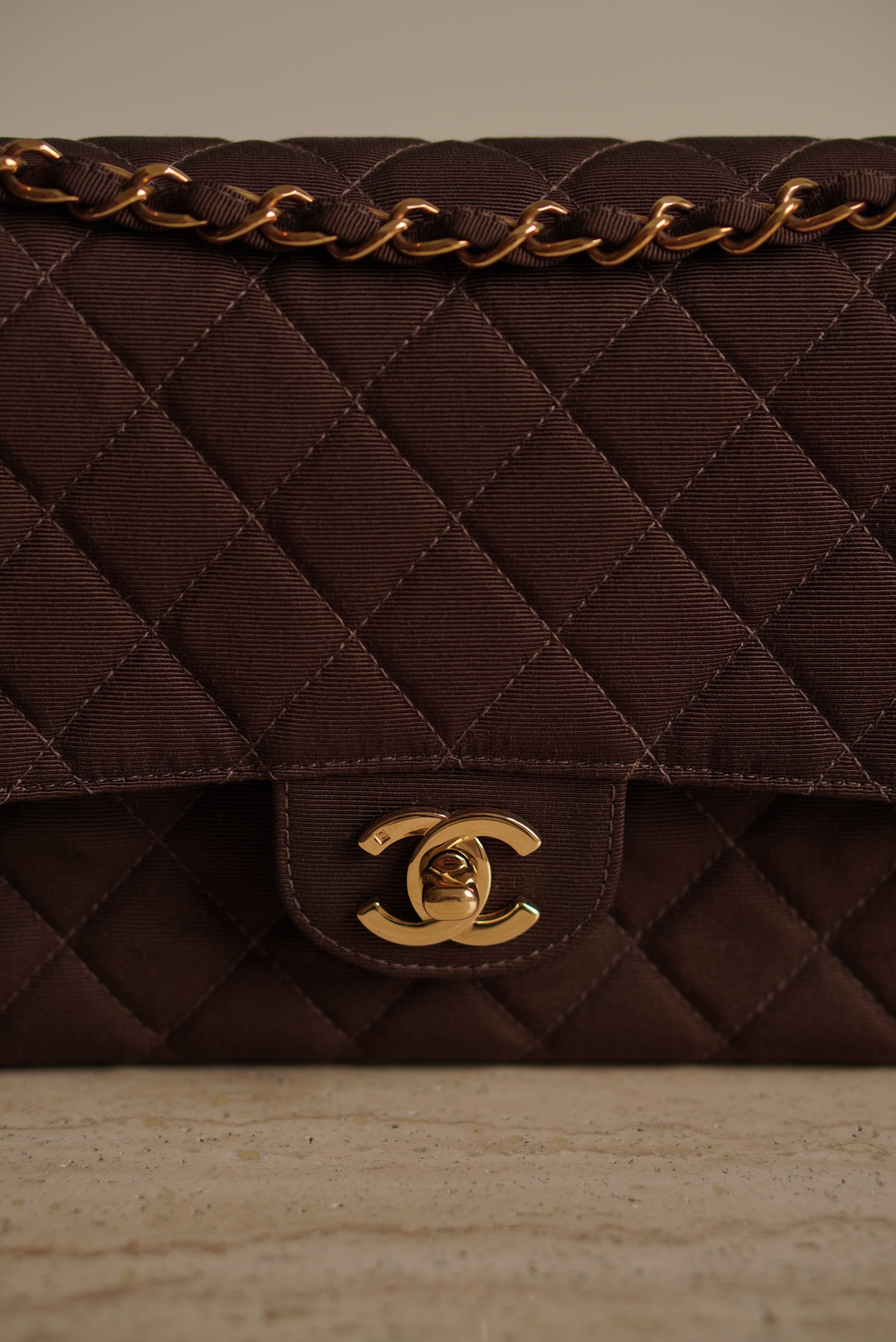 CHANEL CLASSIC MEDIUM DOUBLE FLAP | BROWN