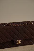 CHANEL CLASSIC MEDIUM DOUBLE FLAP | BROWN