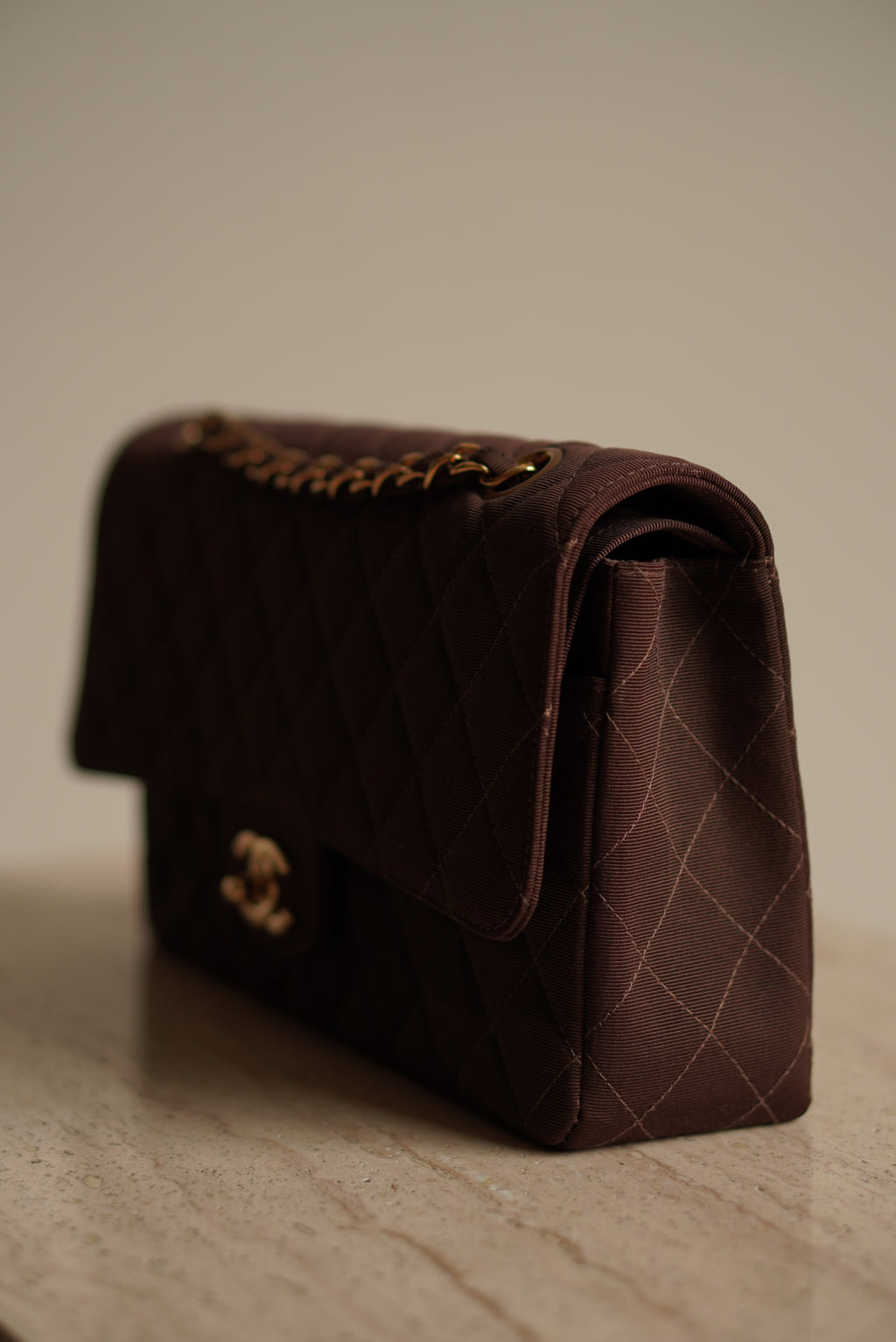CHANEL CLASSIC MEDIUM DOUBLE FLAP | BROWN