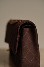 CHANEL CLASSIC MEDIUM DOUBLE FLAP | BROWN