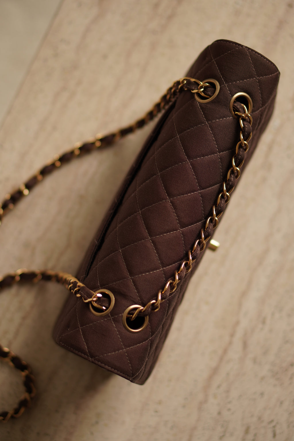 CHANEL CLASSIC MEDIUM DOUBLE FLAP | BROWN