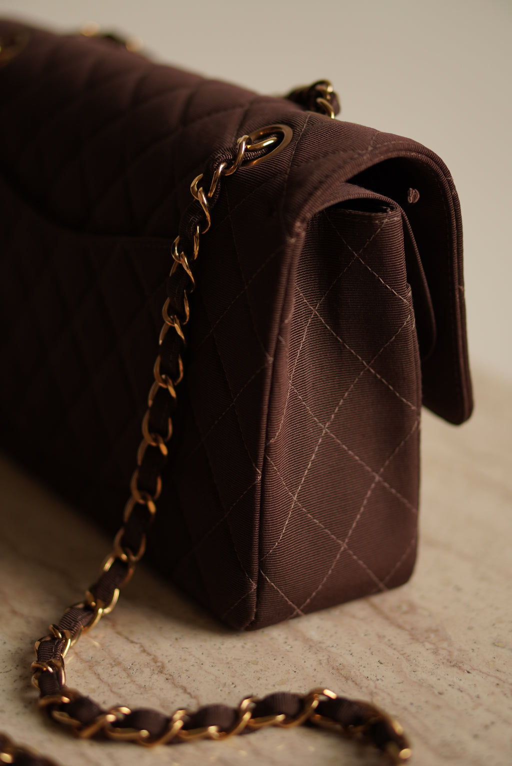 CHANEL CLASSIC MEDIUM DOUBLE FLAP | BROWN