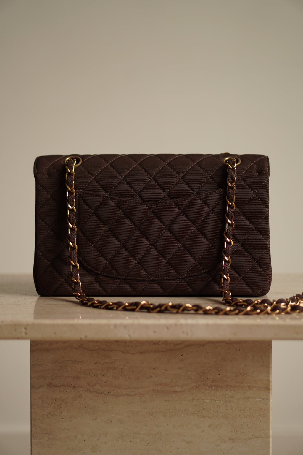 CHANEL CLASSIC MEDIUM DOUBLE FLAP | BROWN