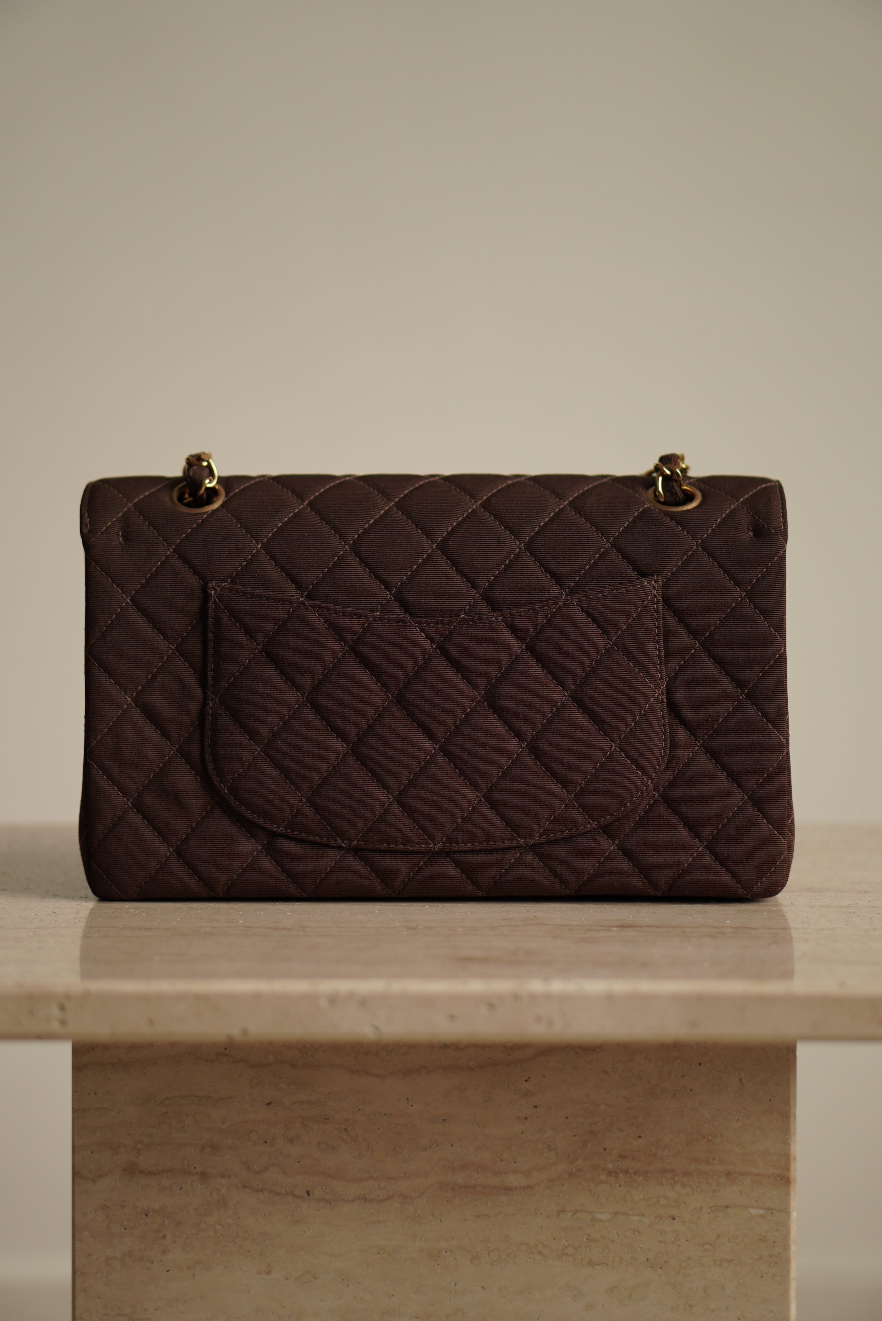 CHANEL CLASSIC MEDIUM DOUBLE FLAP | BROWN