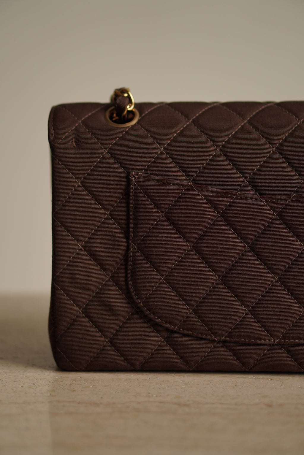CHANEL CLASSIC MEDIUM DOUBLE FLAP | BROWN
