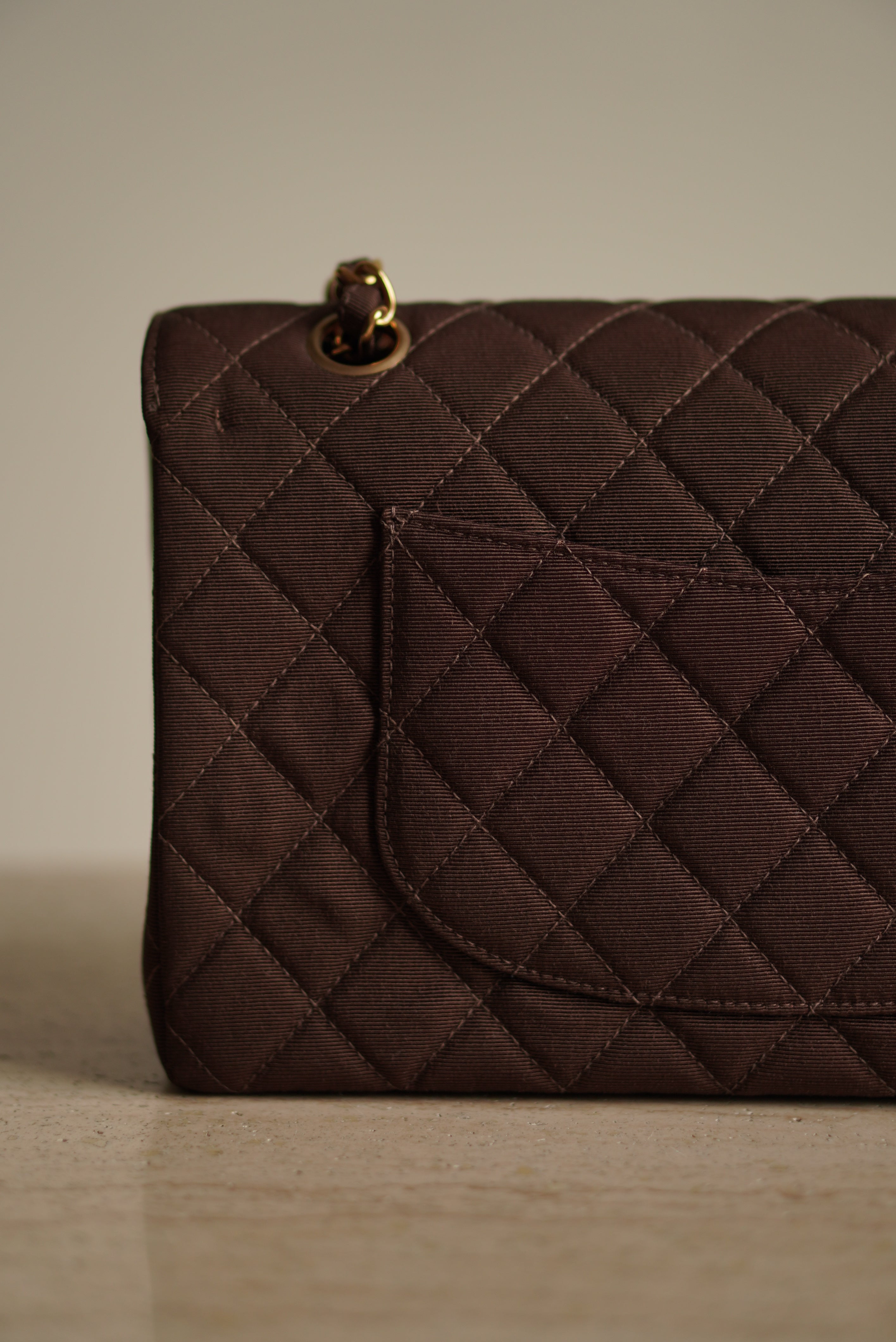CHANEL CLASSIC MEDIUM DOUBLE FLAP | BROWN