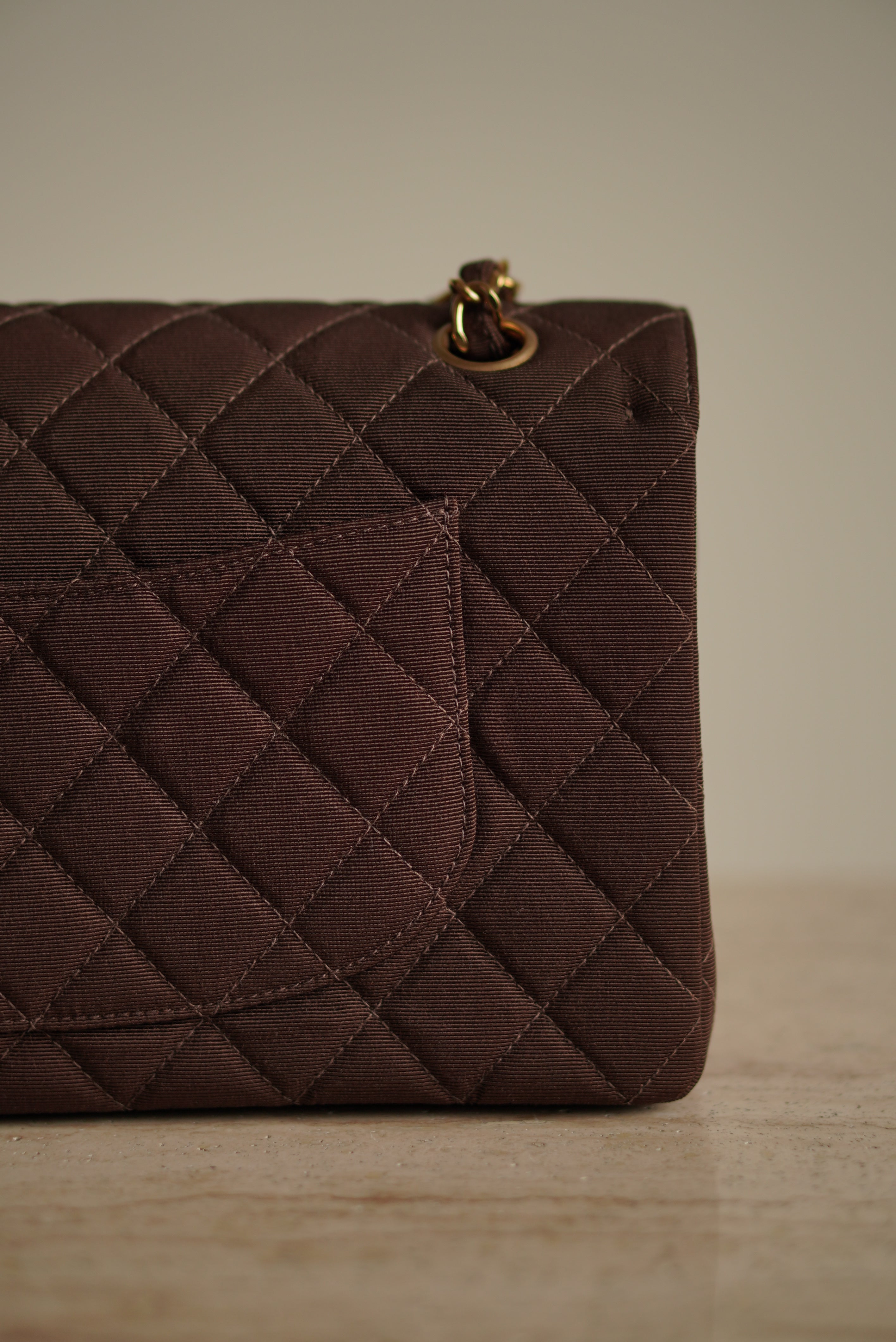 CHANEL CLASSIC MEDIUM DOUBLE FLAP | BROWN
