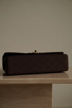 CHANEL CLASSIC MEDIUM DOUBLE FLAP | BROWN
